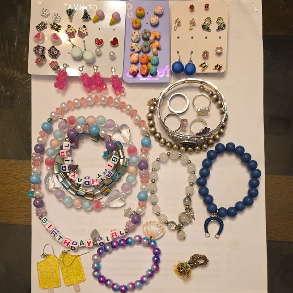 Other - Colorful Kids Jewelry Set